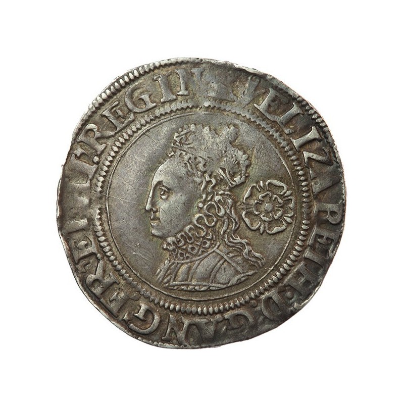 Elizabeth I Silver Sixpence 1561