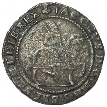 James I Silver Halfcrown