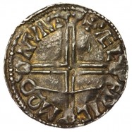 Aethelred II 'Longcross' Silver Penny Huntingdon