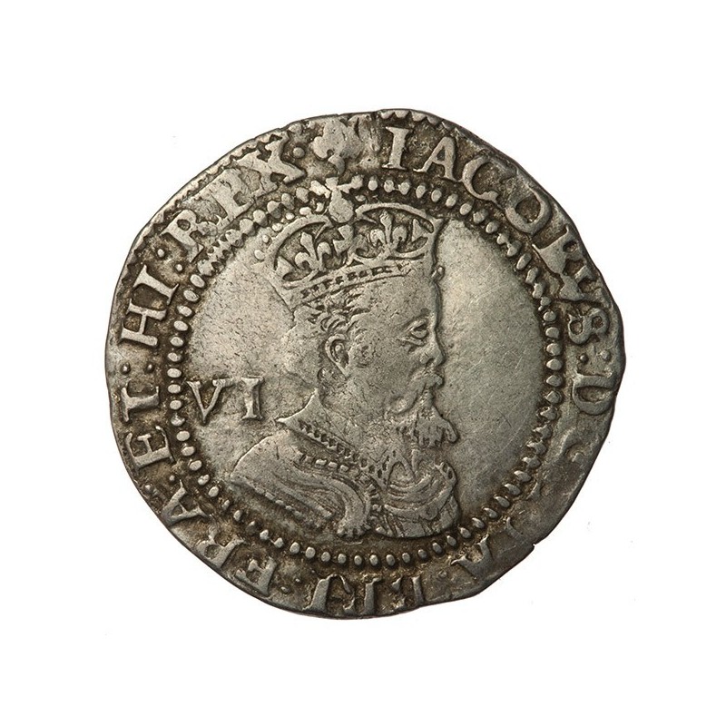 James I Silver Sixpence