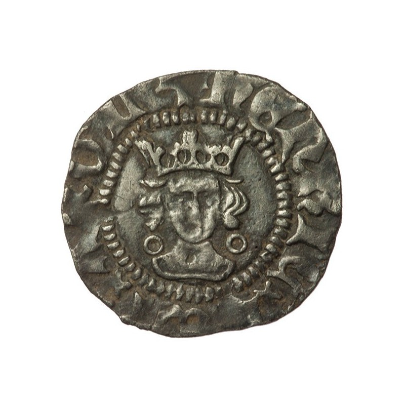 Henry VI Silver Halfpenny Annulet/Rosette-mascle Mule