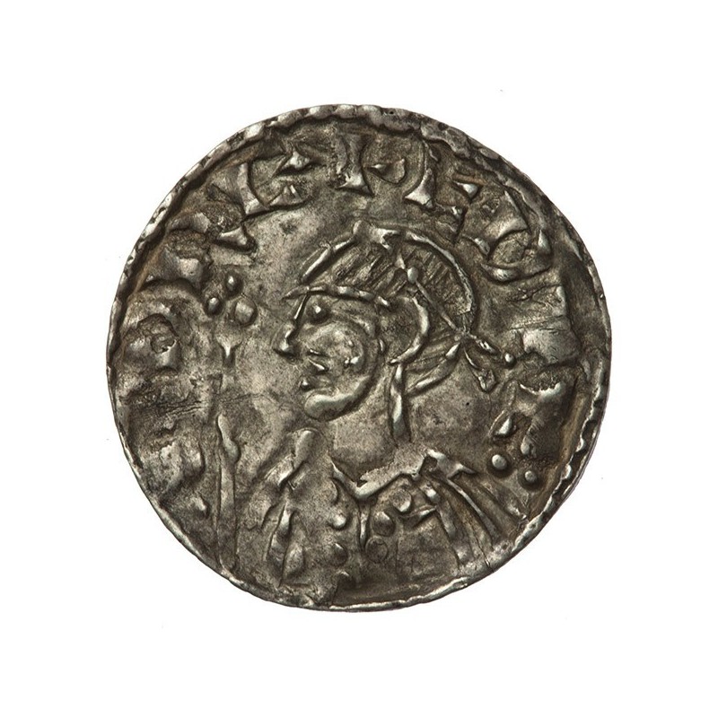 Edward The Confessor 'Expanding Cross' Silver Penny