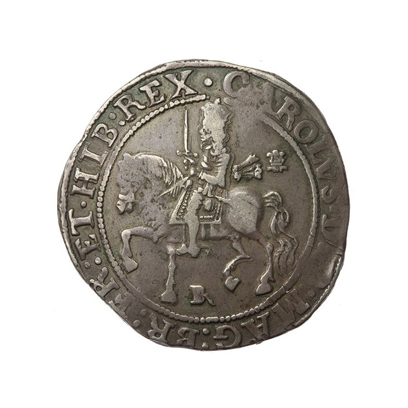 Charles I Silver Bristol Halfcrown