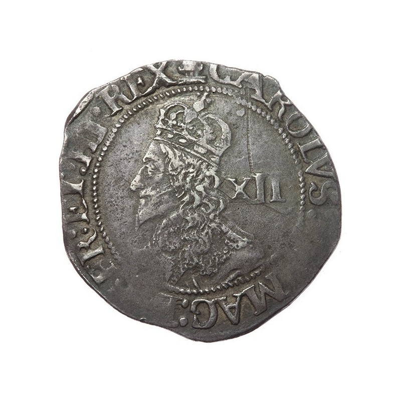 Charles I Oxford Silver Shilling