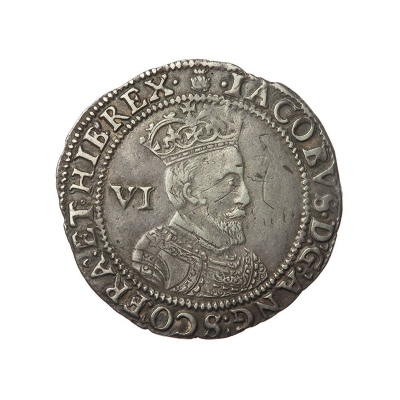 James I Silver Sixpence 1603