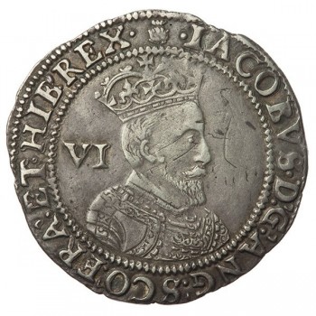 James I Silver Sixpence 1603