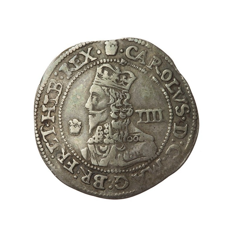 Charles I Bridgnorth-on-Seven Silver Groat