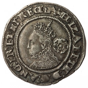 Elizabeth I Silver Sixpence 1569