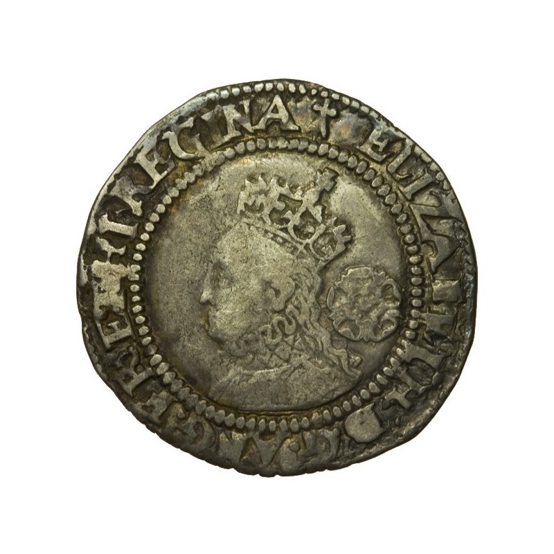 Elizabeth I Silver Sixpence 1572