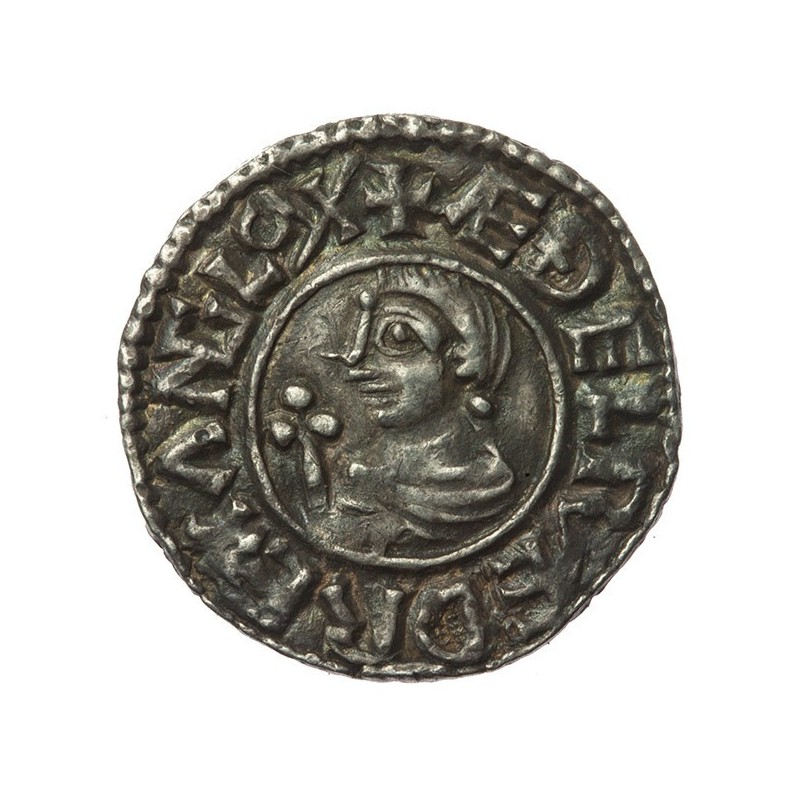 Aethelred II 'CRUX' Silver Penny