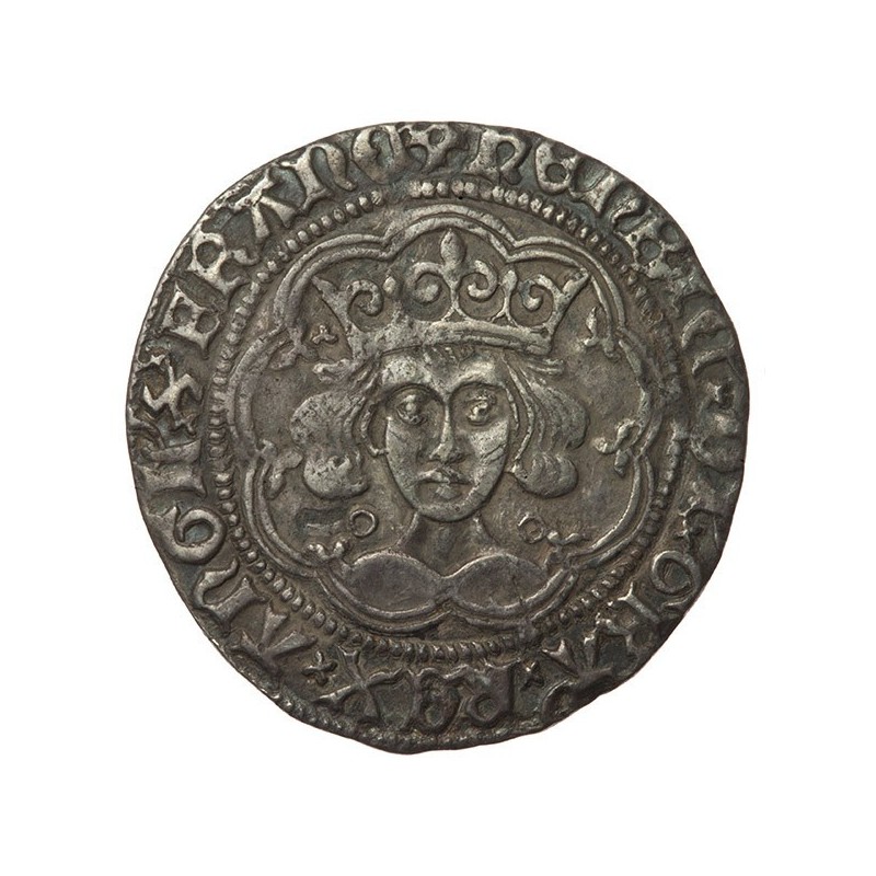 Henry VI Silver Groat Annulet-Trefoil