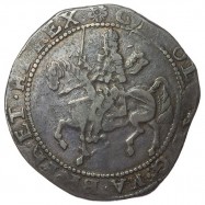 Charles I Exeter Silver Halfcrown