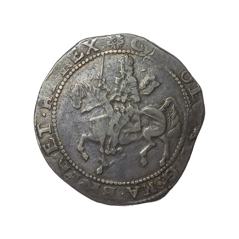 Charles I Exeter Silver Halfcrown