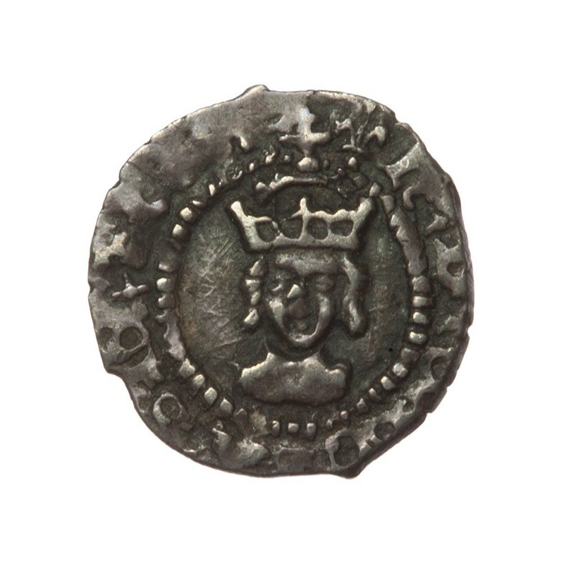 Henry VIII Silver Halfpenny