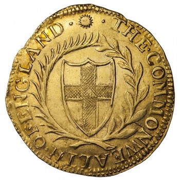 Commonwealth 1653 Gold Unite