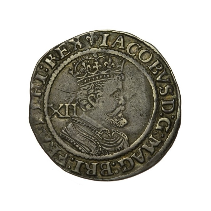 James I Silver Shilling 