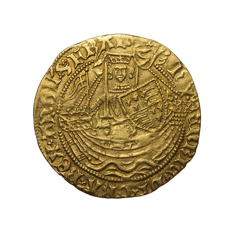 Henry VI Gold Half Noble Calais