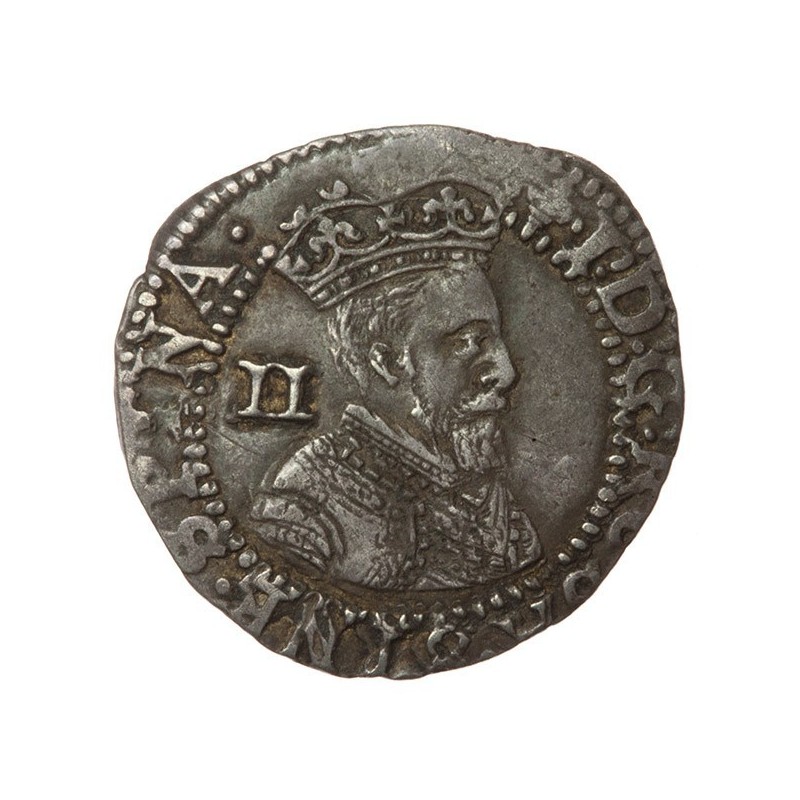 James I Silver Halfgroat