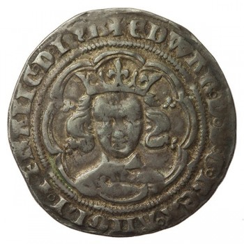 Edward III Silver Groat E/F Mule