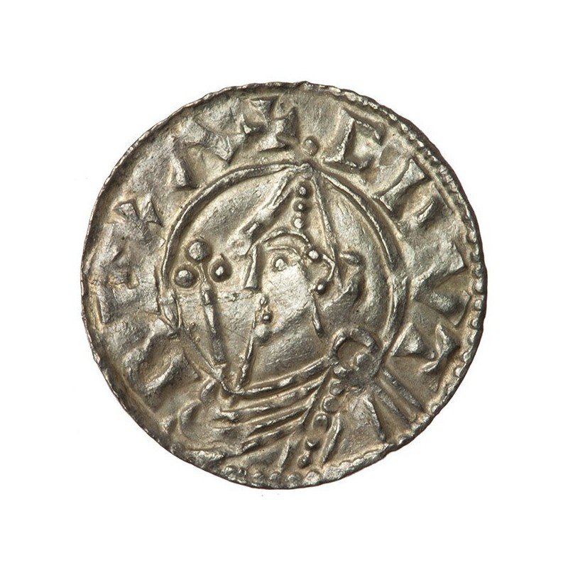 Cnut 'Pointed Helmet' Silver Penny