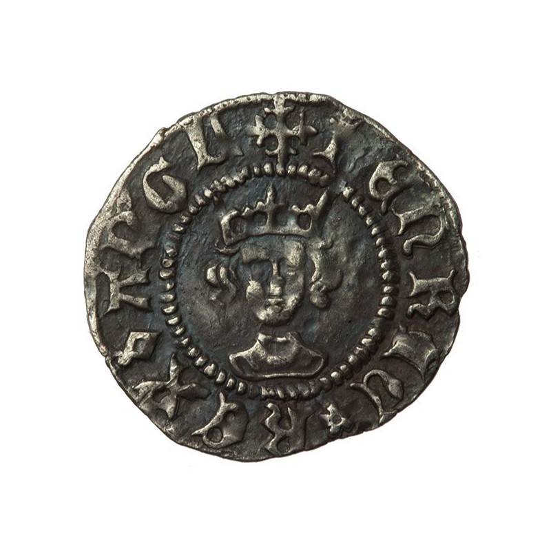 Henry VI Silver Halfpenny Rosette-mascle