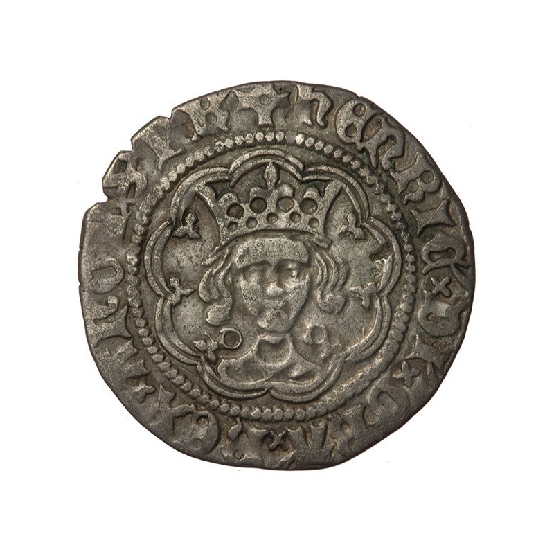 Henry VI Silver Halfgroat Annulet 