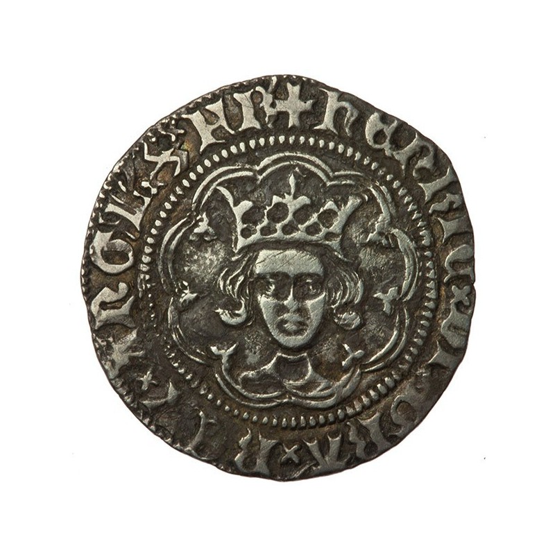 Henry VI Silver Halfgroat Annulet London