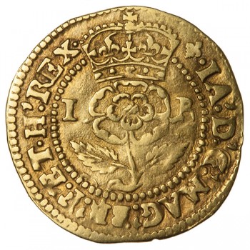 James I Gold Thistle Crown