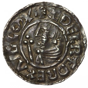 Aethelred II 'CRUX' Silver Penny - Hertford