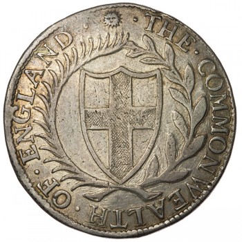 Commonwealth 1652 Silver Crown