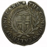 Commonwealth 1652 Silver Sixpence