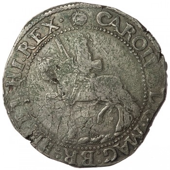 Charles I Truro/Exeter Silver Halfcrown