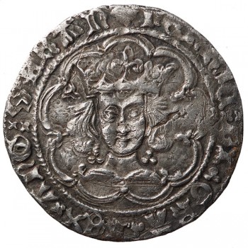 Henry VI Silver Groat Trefoil Calais