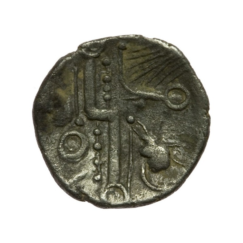 Durotriges 'Badbury Rat' Silver Quarter Stater