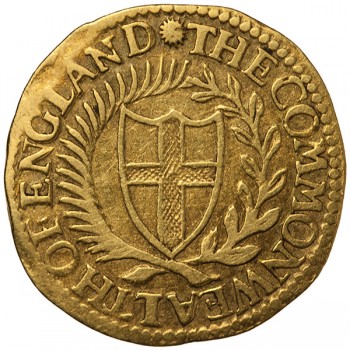 Commonwealth 1650 Gold Crown