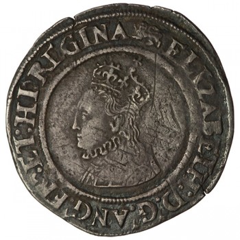 Elizabeth I Silver Sixpence 1567