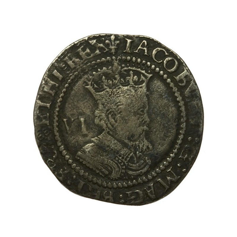 James I Silver Sixpence