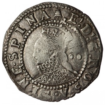 Elizabeth I Silver Halfgroat