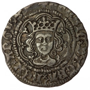 Henry VI Silver Halfgroat Annulet/Annulet-trefoil Issue Mule