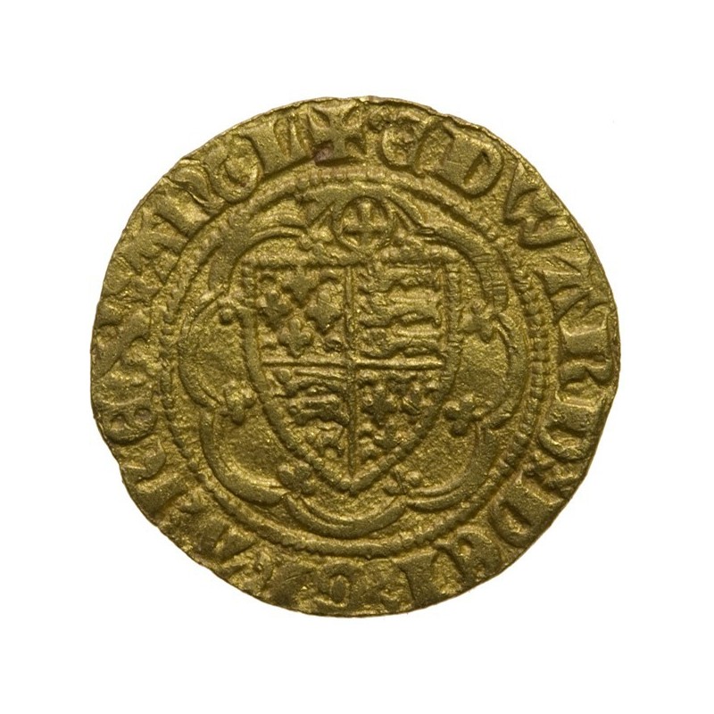 Edward III Gold Quarter Noble Calais