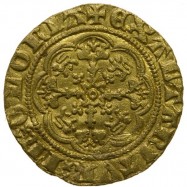 Edward III Gold Quarter Noble Calais