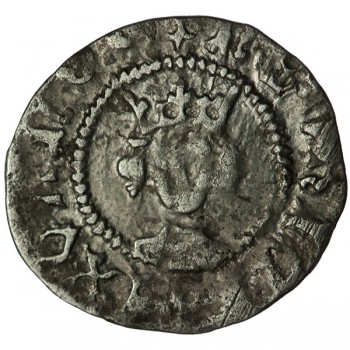 Henry VI Silver Halfpenny Pinecone-mascle