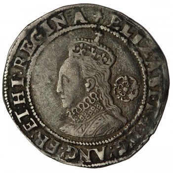 Elizabeth I Silver Sixpence 1582