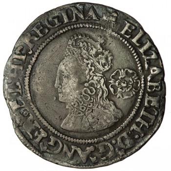 Elizabeth I Silver Sixpence 1566