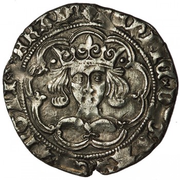 Henry VI Silver Groat Leaf-pellet Issue