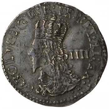 Charles I Silver Groat Oxford