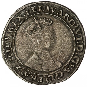 Edward VI Silver Shilling Canterbury