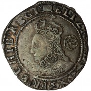 Elizabeth I Silver Sixpence...