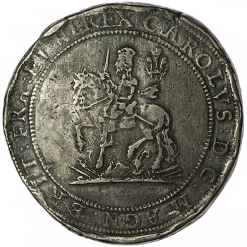Charles I Silver Pound Shrewsbury
