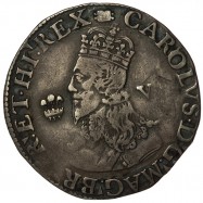 Charles I Silver Sixpence...